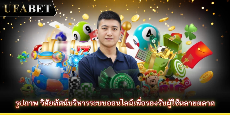 รูปภาพ วิสัยทัศน์บริหารระบบออนไลน์เพื่อรองรับผู้ใช้หลายตลาด
